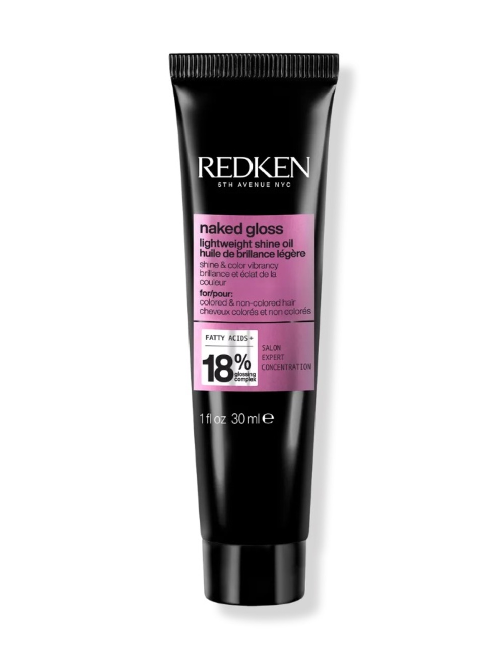 Redken Naked Gloss Lightweight Hair Oil Travel Size